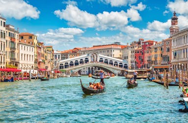 Tour privato a piedi di Venezia con giro in gondola